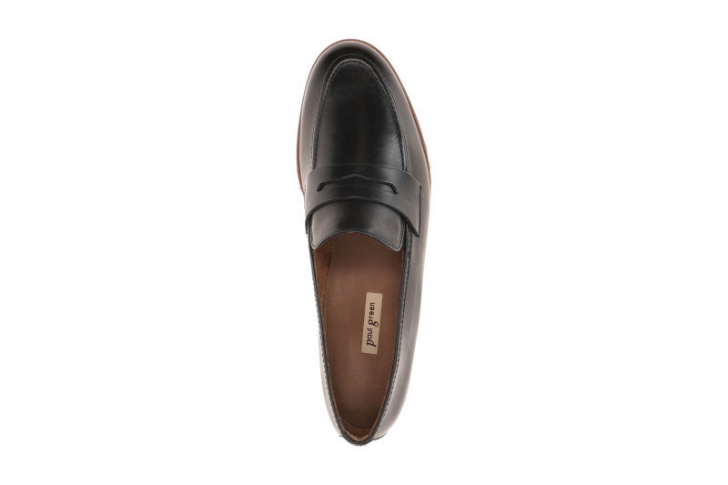 Paul Green Loafer Schuhe Slipper schwarz 2493