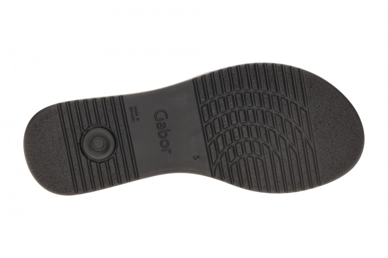 Gabor Plateau Pantolette schwarz Kork 82.740.57