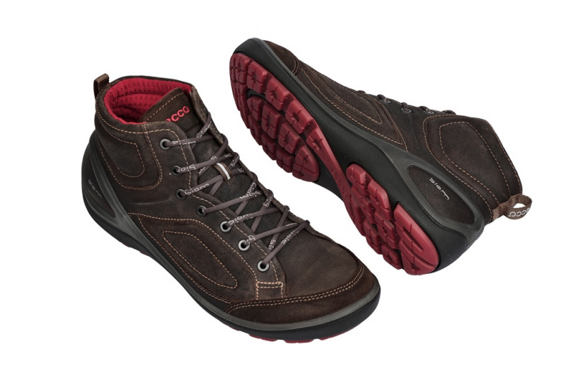 Ecco Biom Grip 1.2 Lace Schuhe in dunkelbraun Boots
