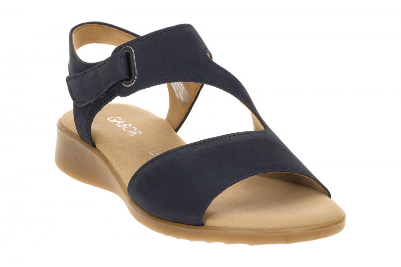 Gabor Sandalen blau Nubuck 82.803.36