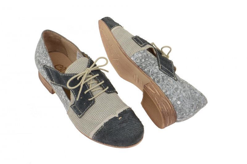 Charme Schuhe grau mix 0745