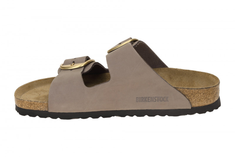 Birkenstock Arizona Big Buckle Pantolette lila Nubuck SCHMAL 1030528