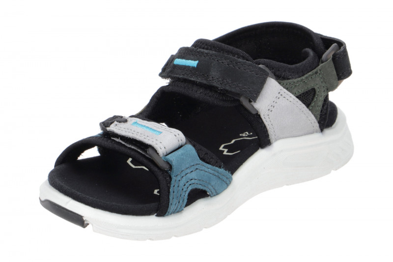 Ecco X-Trinsic Kinder Sandale bunt grau 710642