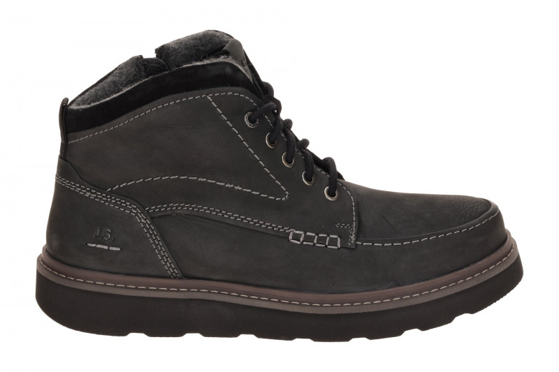 Josef Seibel Trent 04 Schuhe Stiefel schwarz anthrazit H-Weite