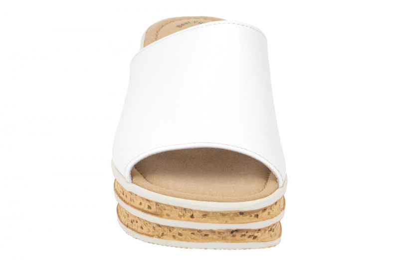 Gabor Plateau Pantolette weiß Fashion 44.650.21