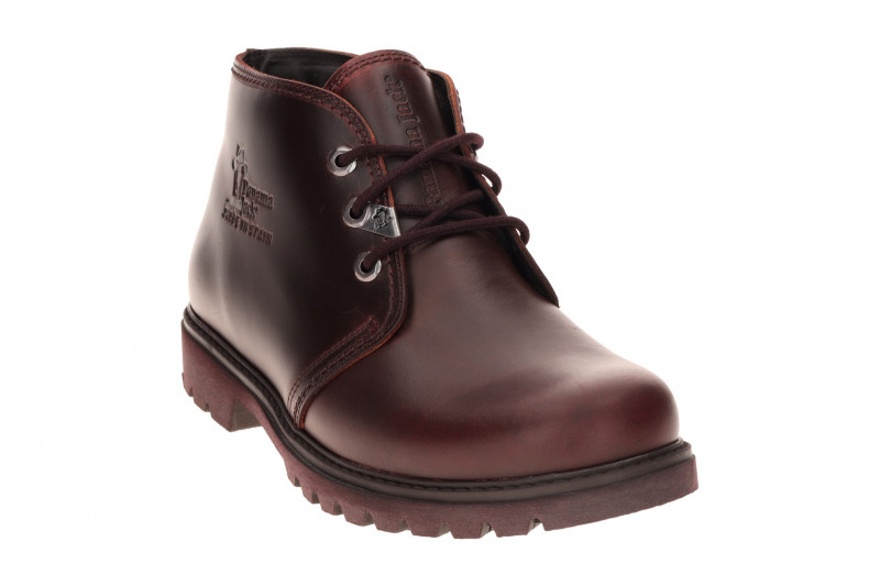 Panama Jack Bota Panama C77 Stiefelette dunkelrot Lederfutter