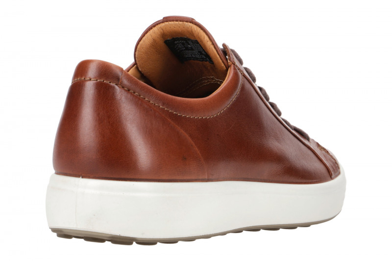 Ecco Soft 7 Schuhe braun cognac Sneaker 470364