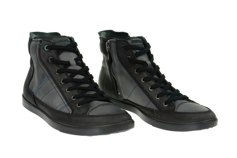 Ecco Collin Stiefel grau schwarz 53573457886