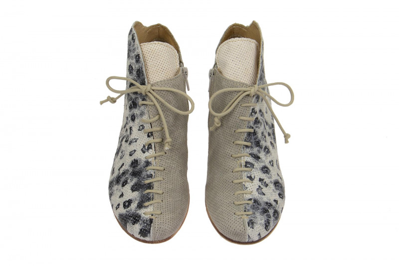 Charme 0735-17E Stiefelette grau schwarz