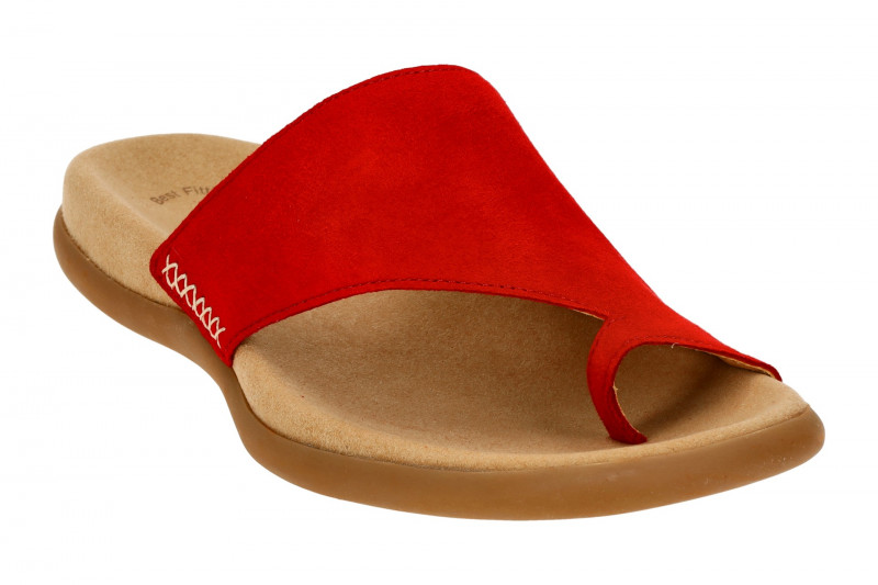 Gabor Zehentrenner Pantolette rot 63.700.15