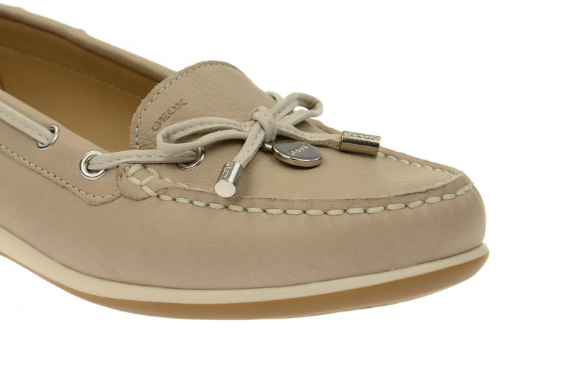 Geox Yuki Schuhe Mokassin beige - D3255A 00043 C6738