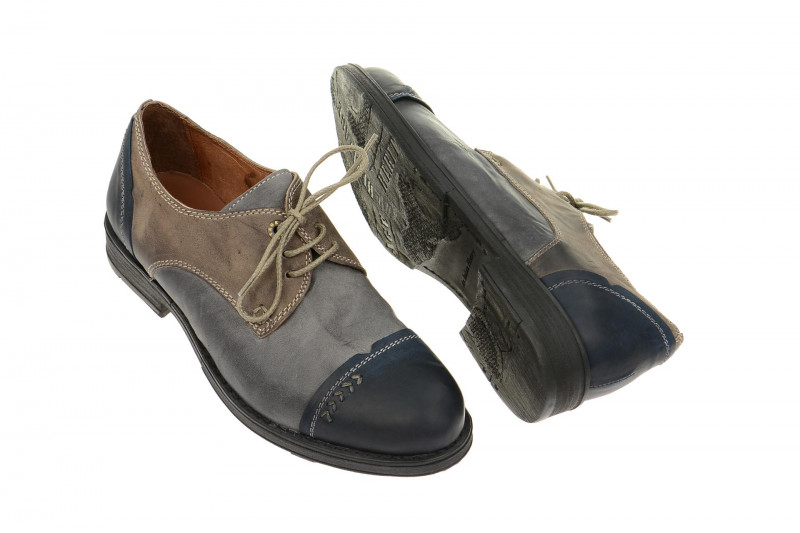 Bello Schuhe blau grau mix HE57