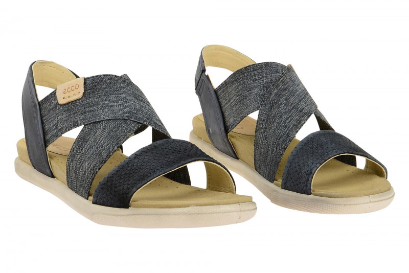 Ecco Sandalen Damara schwarz grau