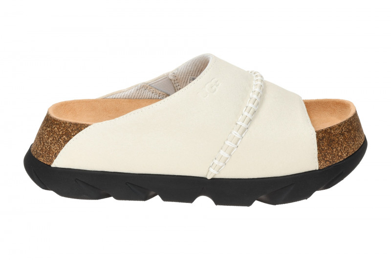 UGG Sunskip Slide Pantolette weiß off-white 1152695