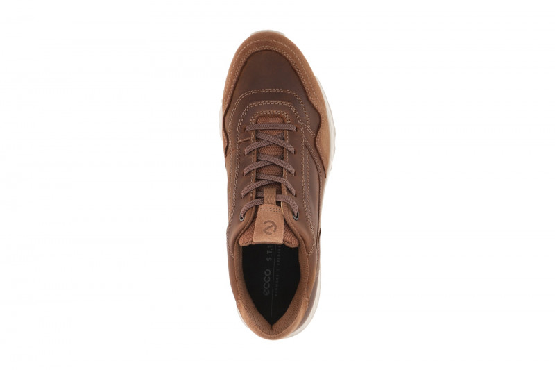 Ecco Exostride Schuhe braun camel Herren Sneaker 835454