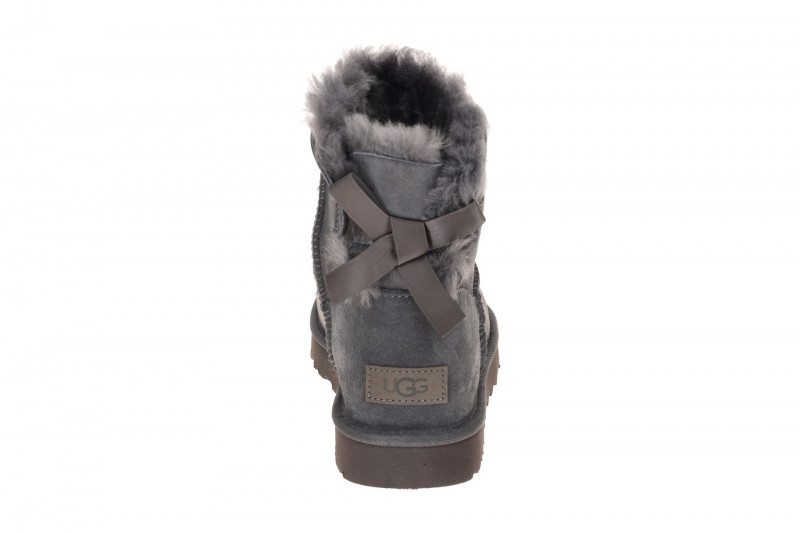 UGG Mini Bailey Bow 2 Stiefel grau obsidian 1016501
