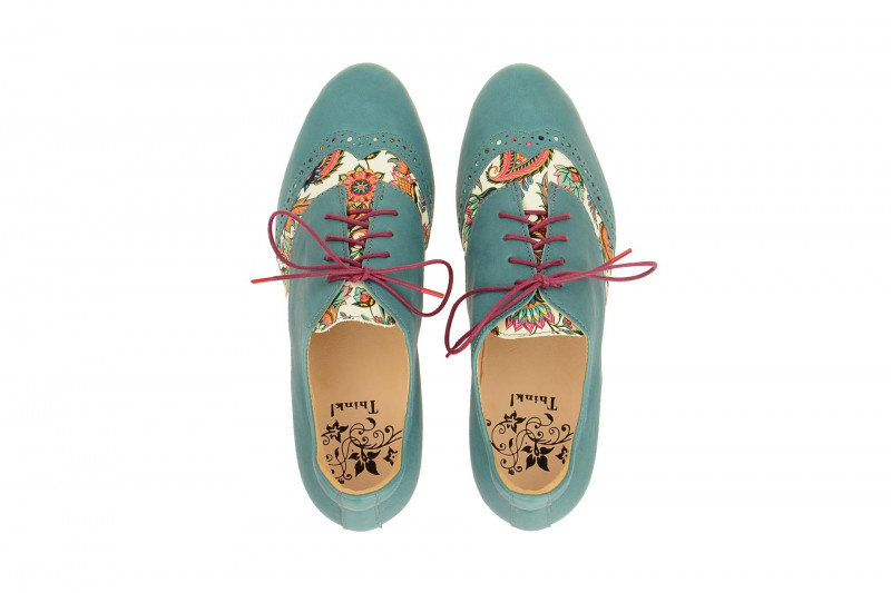 Think Guad Schuhe hell-blau effekt