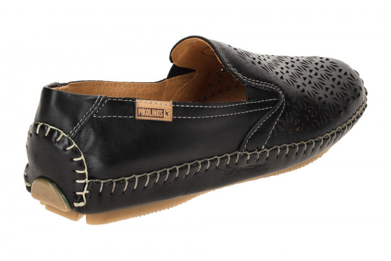 Pikolinos Jerez Slipper schwarz Blütenmuster 578-4907