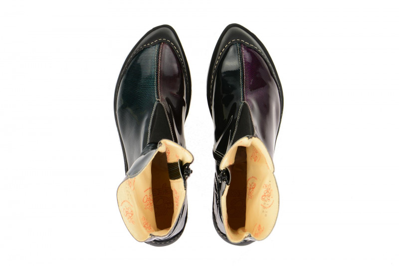 Eject Ciber Stiefel lila grün Lack - 17279/1.001