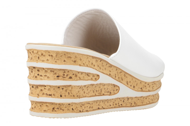 Gabor Plateau Pantolette weiß Fashion 44.650.21