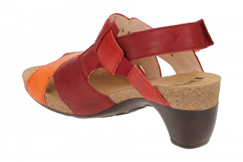 Think Traudi Sandale rot orange pink