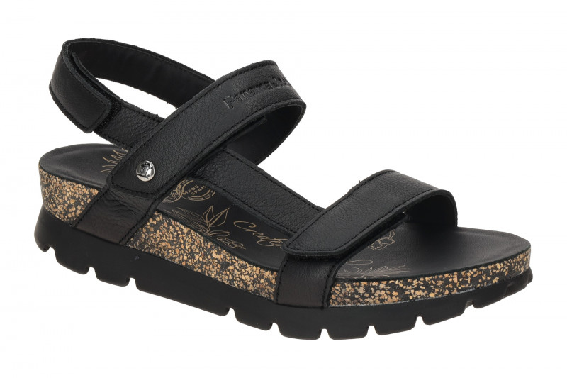 Panama Jack Selma B4 Sandale schwarz Nappa
