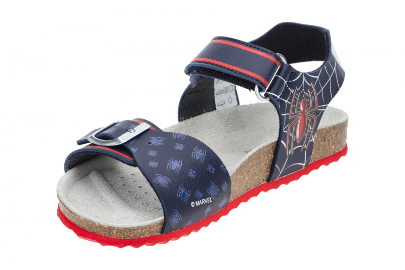 Geox Ghita Kinder Sandale blau Spider-Man J358LC