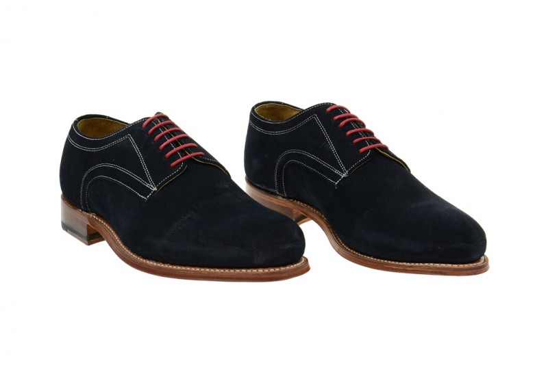 Gordon & Bros Schuhe Levet navy blau Rahmengenäht 2320