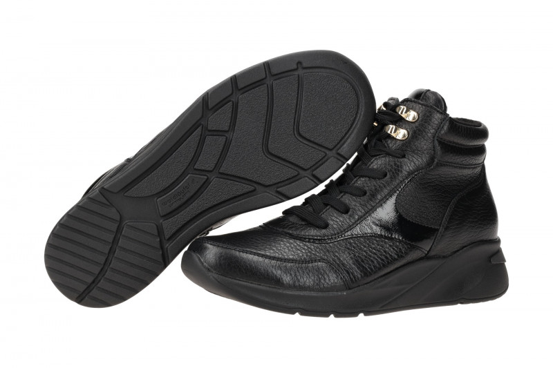 Waldläufer Dilara Stiefelette schwarz H-Weite 715801