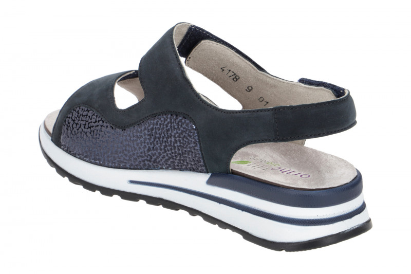 Waldläufer Kalisha Sandale blau Orthotritt K67001