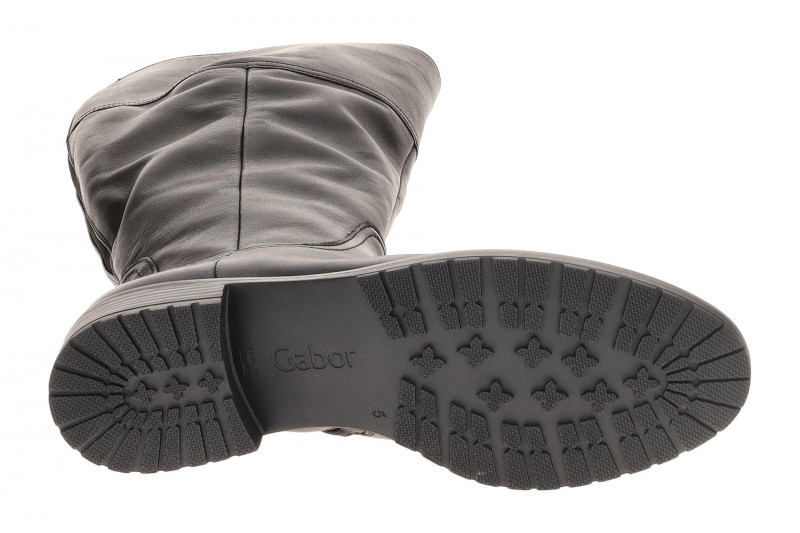 Gabor Schaft Stiefel schwarz Superweitschaft 72.029.57