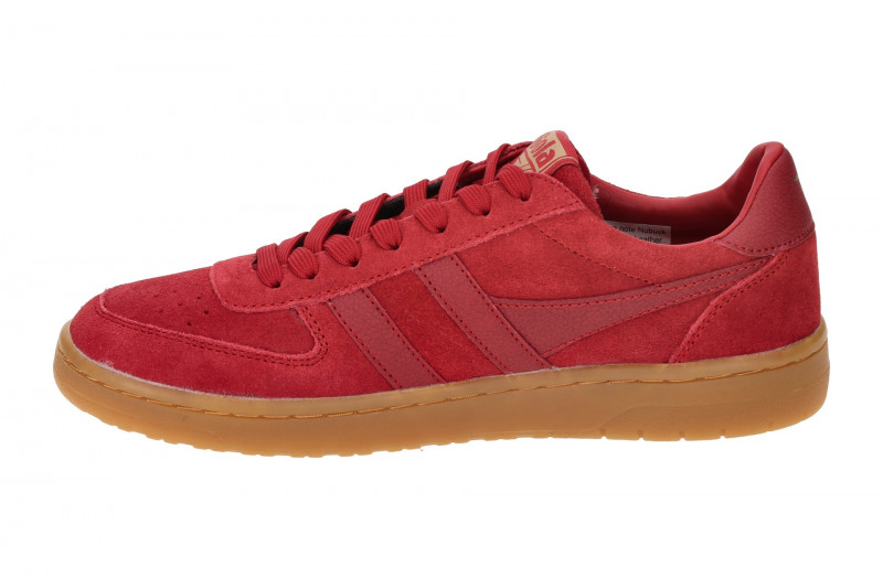 Gola Hawk Suede Schuhe Sneakers rot Damen CLB571