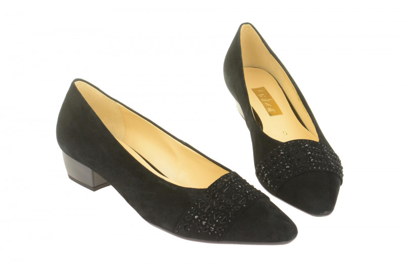 Gabor Pumps schwarz Samt 65.136.17