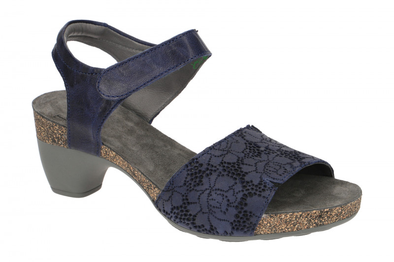 Think Traudi Sandale blau Laser