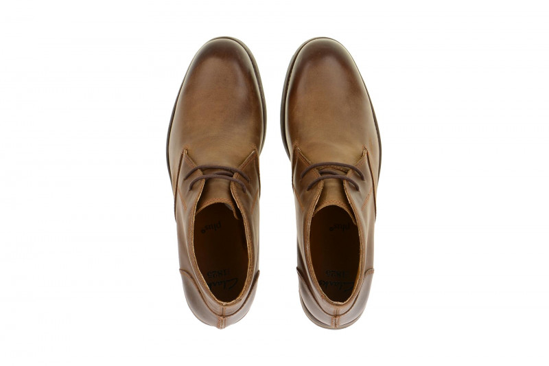Clarks Exton Up Stiefelette braun