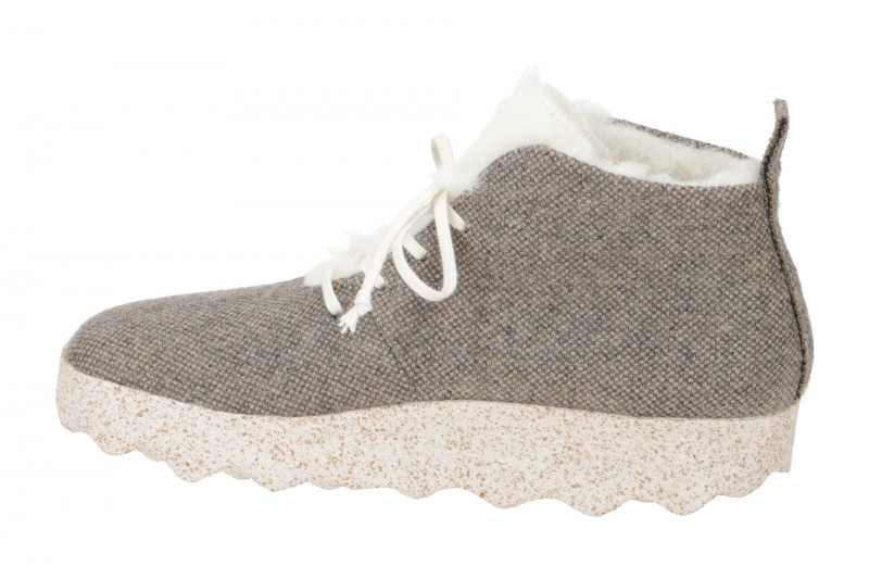Asportuguesas Cake Schuhe Damen grau Warmfutter