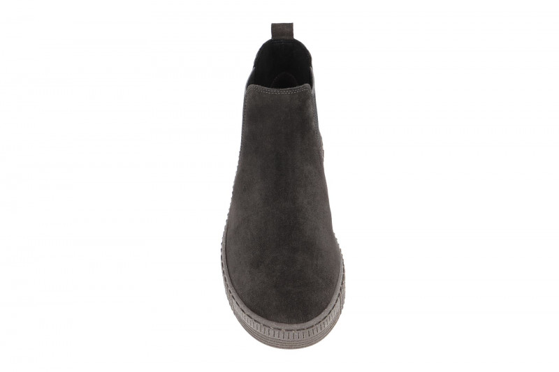 Gabor Stiefelette Chelsea Boots grau Velour 73.731.19