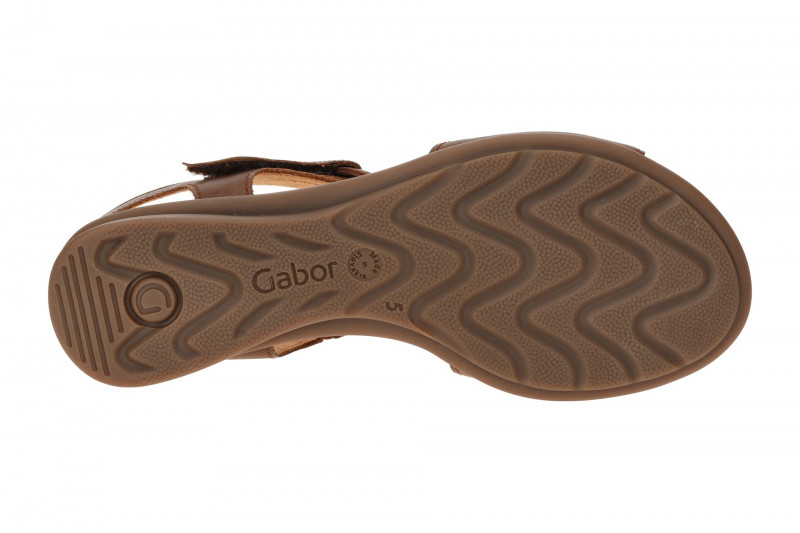 Gabor comfort Sandale braun Glattleder 66.063.54