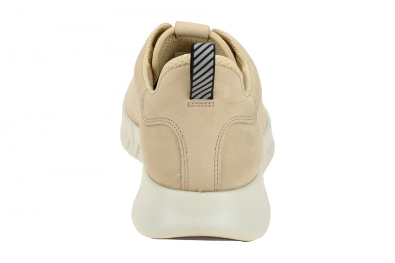 Ecco Gruuv Schuhe beige sand Nubuck Sneakers 525204