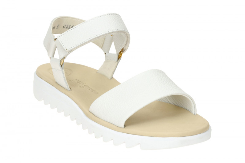 Paul Green Sandale weiß Klett 7781