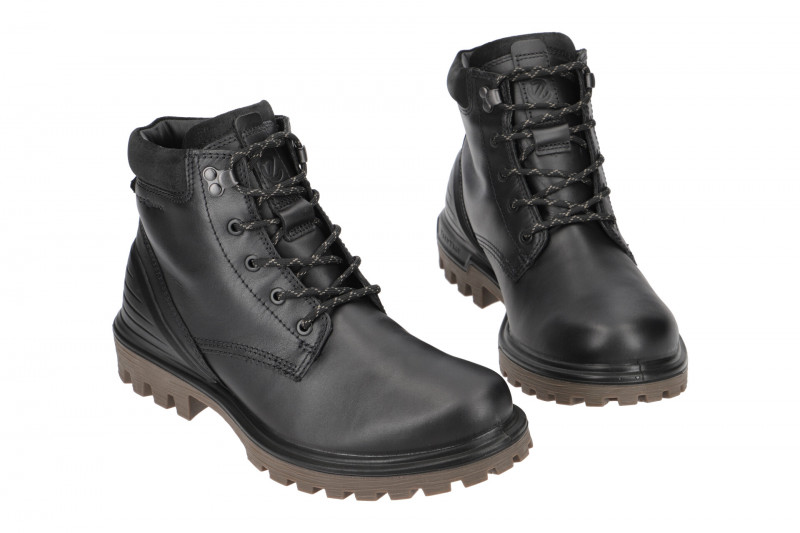 Ecco TredTray Herren Stiefel schwarz