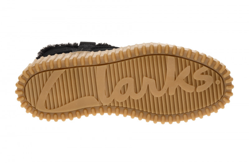 Clarks Torhill Warm Winter Schuhe schwarz Velour Stiefeletten 26320239