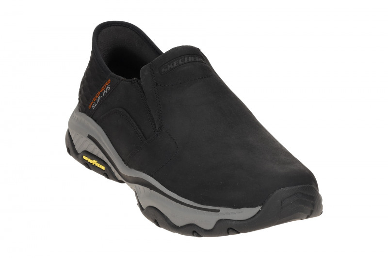 Skechers Craster Schuhe Slipper schwarz Slip-Ins 204847