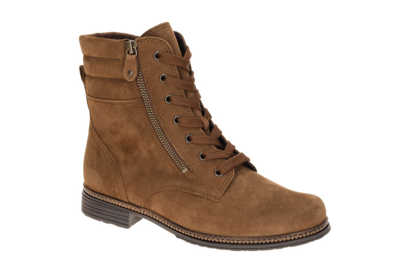 Gabor Fashion Stiefelette braun reh Samt 8023.02.002