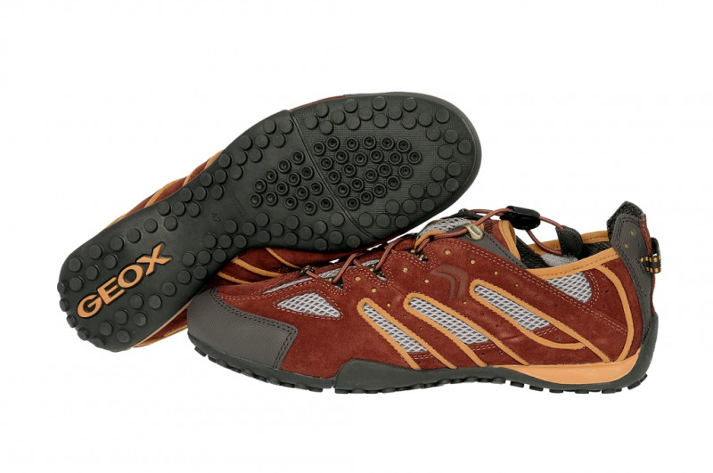 Geox Snake B Schuhe dunkelrot Sneakers U1107B