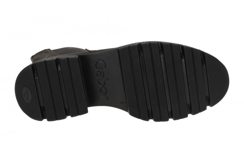 Gabor Stiefelette grau pepper Nubuck 71.850.19