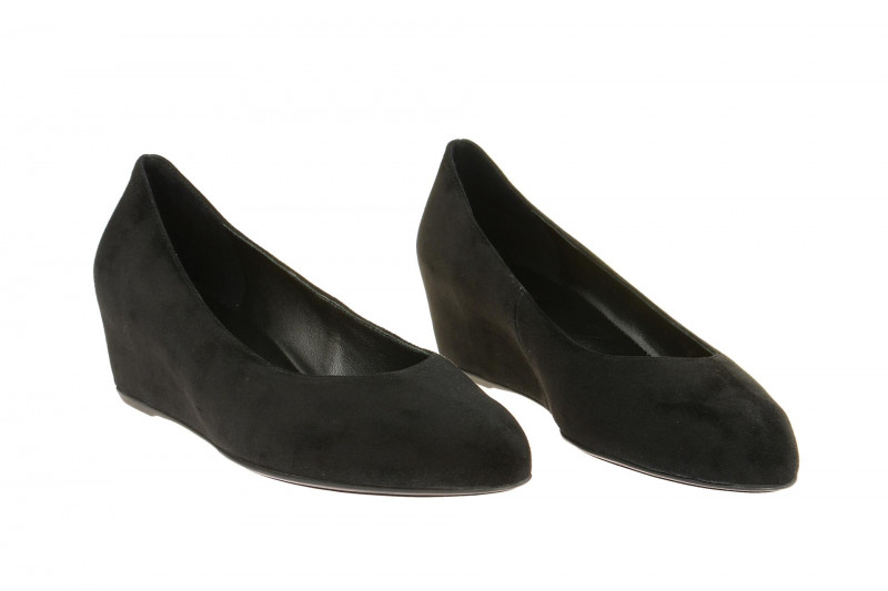 Högl Keil Pumps Slipper schwarz 4202