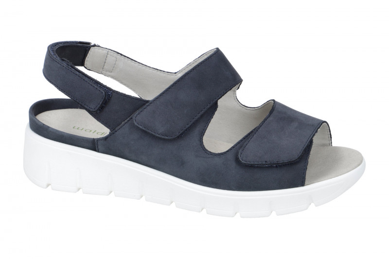 Waldläufer Wiola Sandale blau marine M-Weite