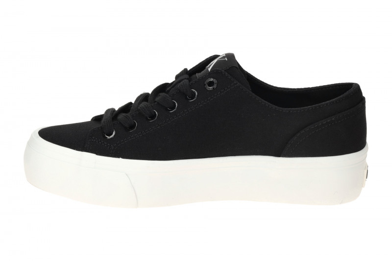 Calvin Klein Schuhe Vulc Flat Plateau schwarz Damen Textil