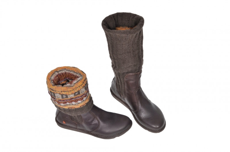 art Stiefelette I Dance in gaucho moka dunkelbraun 0968